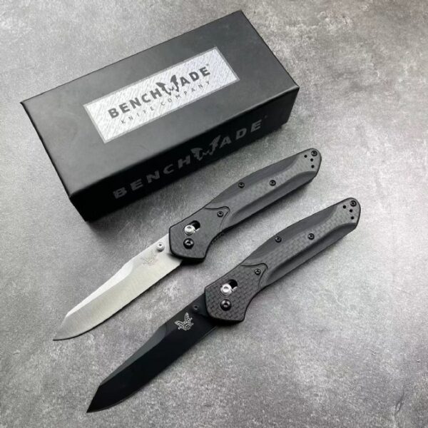Benchmade 940 Osborne – Carbon Fiber–Style Handle
