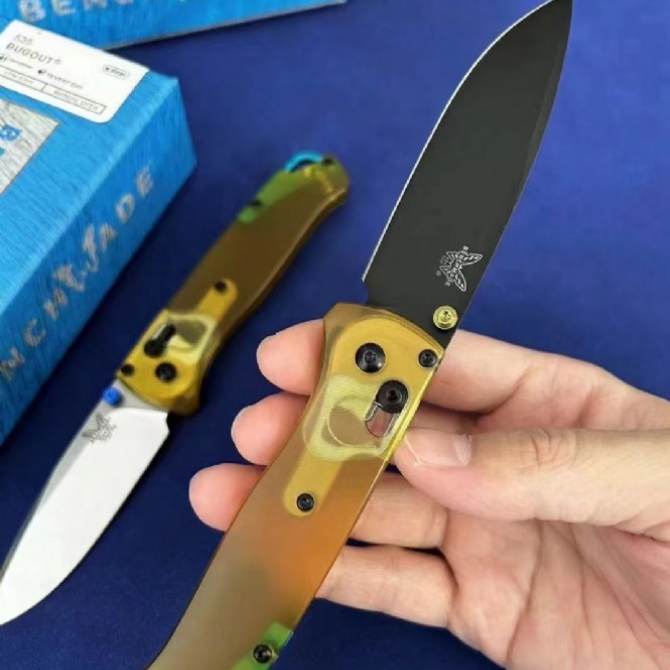 Benchmade 535-3 Bugout – Clear PEI Handle - Image 7