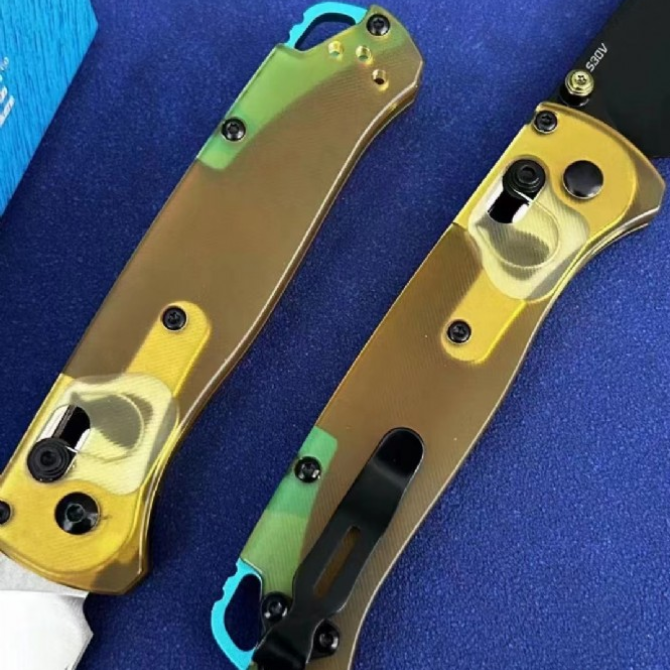 Benchmade 535-3 Bugout – Clear PEI Handle - Image 4