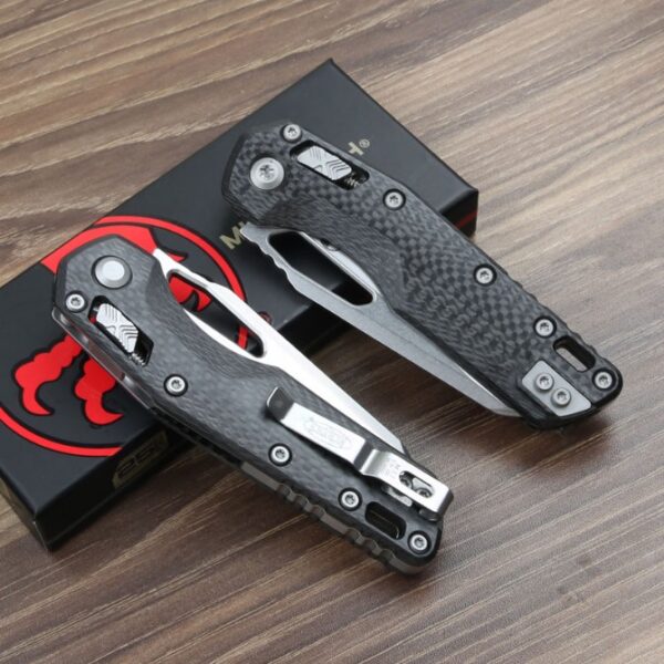 Microtech MSI Folding Knife – Carbon Fiber Handle