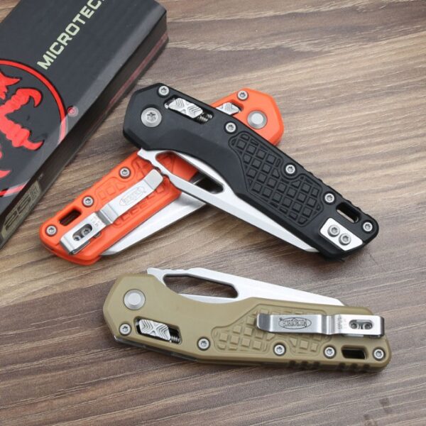Microtech MSI Folding Knife – Polymer (FRN) Handle
