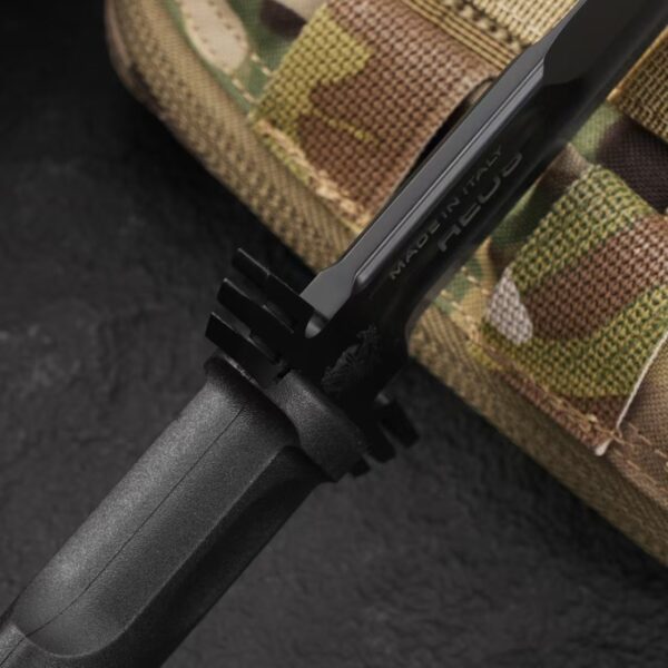 Extrema Ratio ERMES Black Operativo Fixed Blade Spine Detail