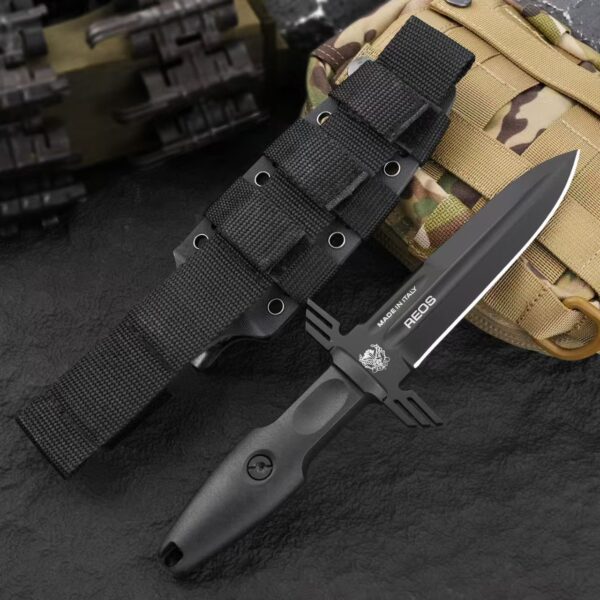 Extrema Ratio ERMES Black Operativo Tactical Knife Sheath Setup