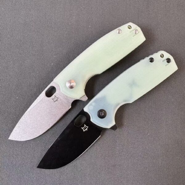 Fox Knives FX 604 Folding Knife – Jade G10 Handle (9)
