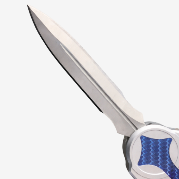 Microtech Dirac Delta OTF Automatic Knife Blade Detail