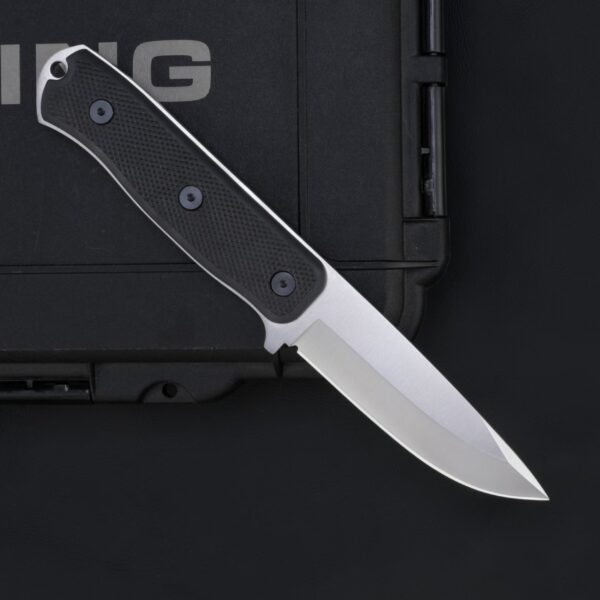 Back view of the Fällkniven F1x Air Force Survival fixed blade knife