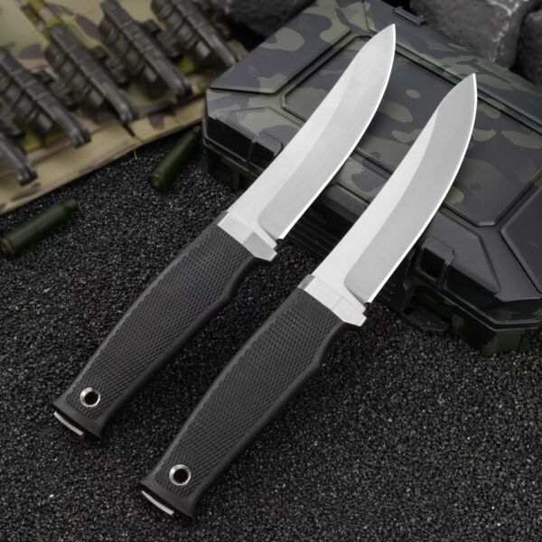 Fallkniven phk professional hunter fixed blade knife back view