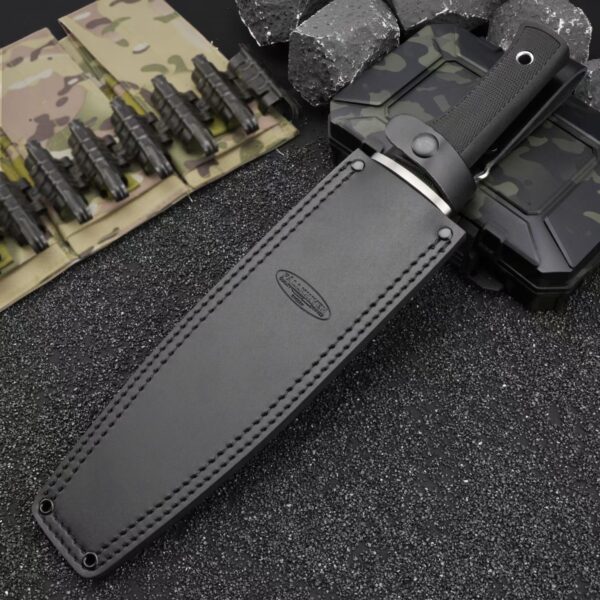 Fallkniven MB10 Modern Bowie Knife Sheathed Display