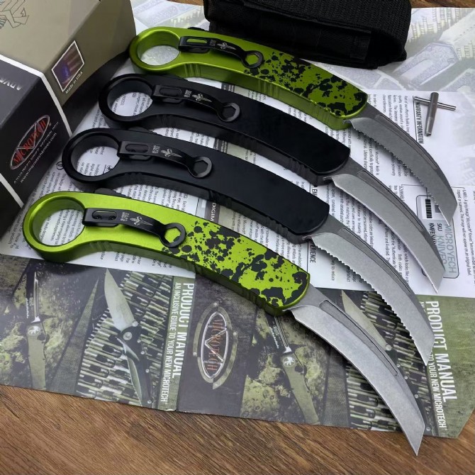 Microtech Hawk Karambit OTF Knife2