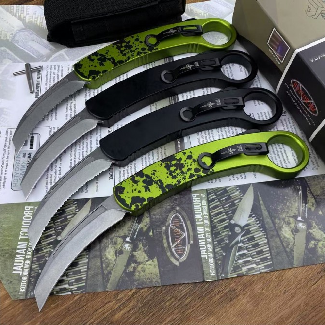Microtech Hawk Karambit OTF Knife2
