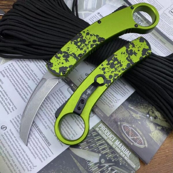Microtech Hawk Karambit OTF Knife6