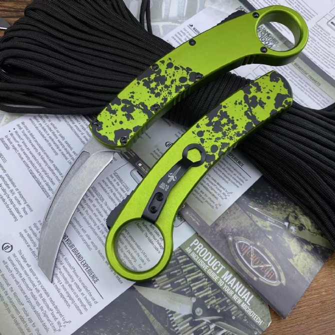 Microtech Hawk Karambit OTF Knife6