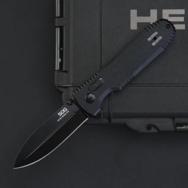 SOG Pentagon XR Tactical EDC Folding Kni3