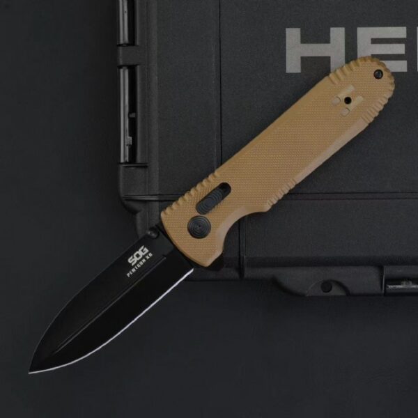 SOG Pentagon XR Tactical EDC Folding Kni4