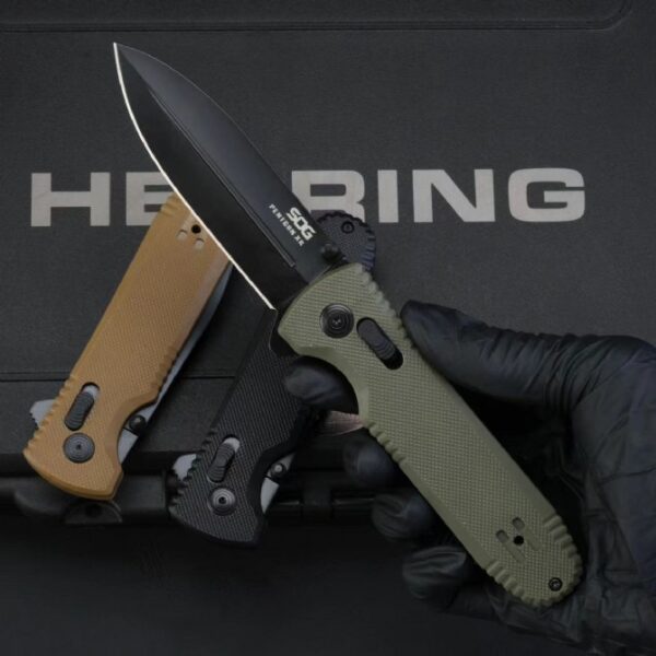 SOG Pentagon XR Tactical EDC Folding Kni7